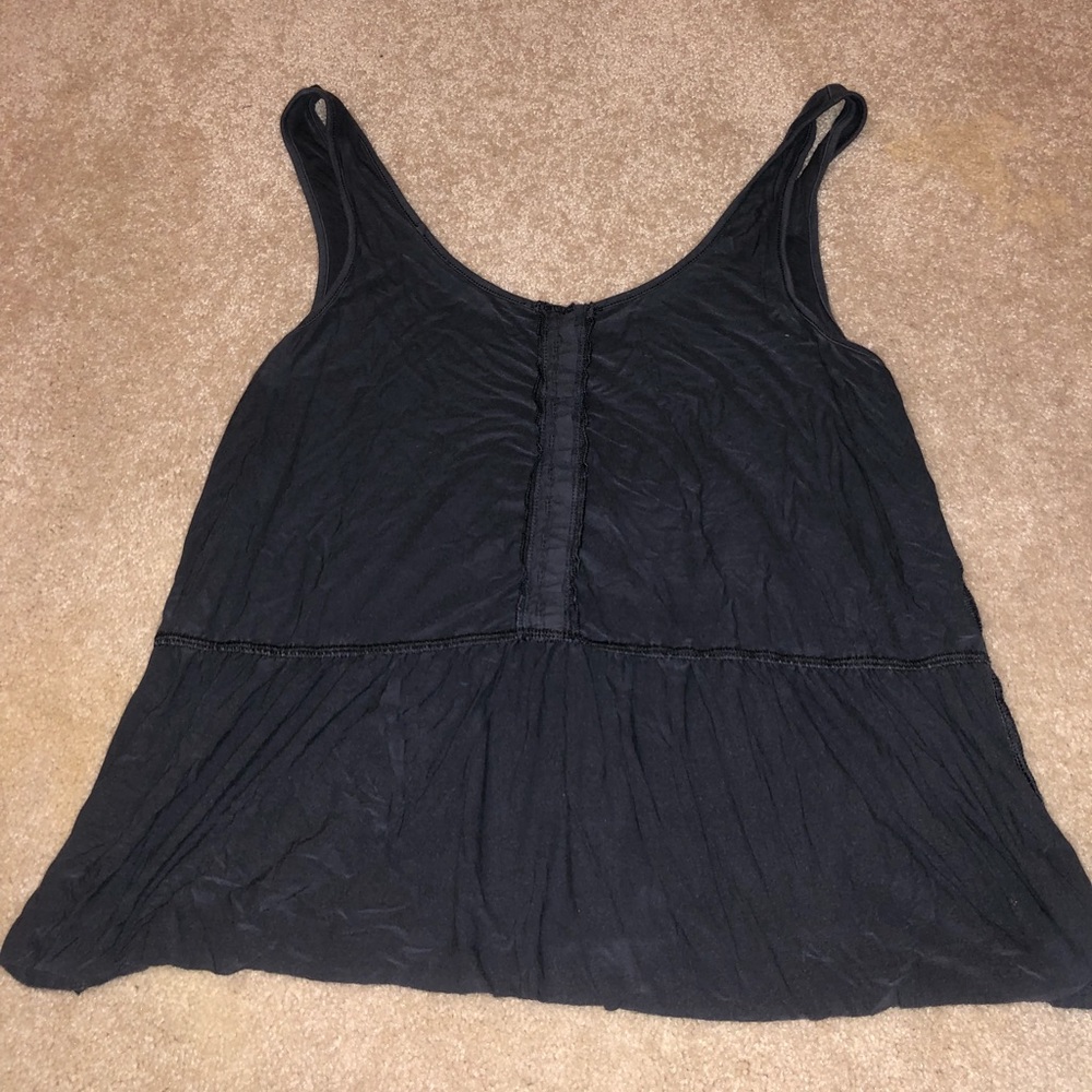 Peplum tank top